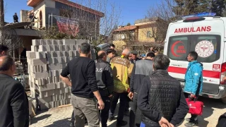 Ankara'da in�aat alan�nda ��kme: 1'i a��r, 2 yaral�