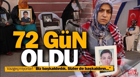 Anneler evlat nöbetini sürdürüyor