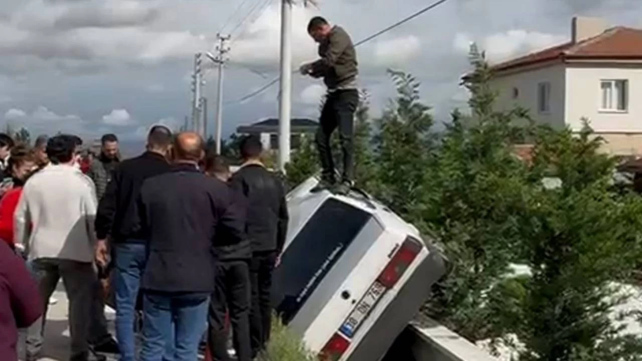 Arabann zerine kt, hem yarallar izledi hem salk ekiplerini arad