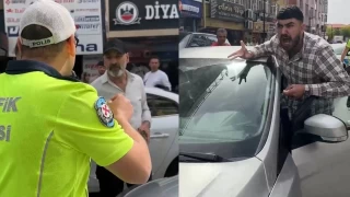 Aracn polisin zerine srp olay kard