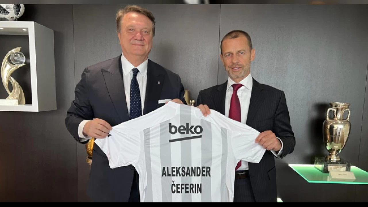 Arat, UEFA Bakan Ceferin ile bulutu