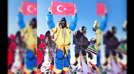 Arelik, Everest'in zirvesinde 