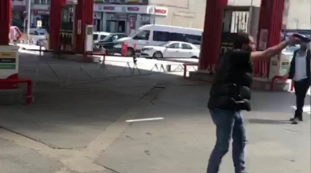 Arnavutköy'de benzin istasyonunda silahlı kavga