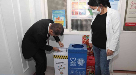 Atakum'da atık ilaçlarla mücadele
