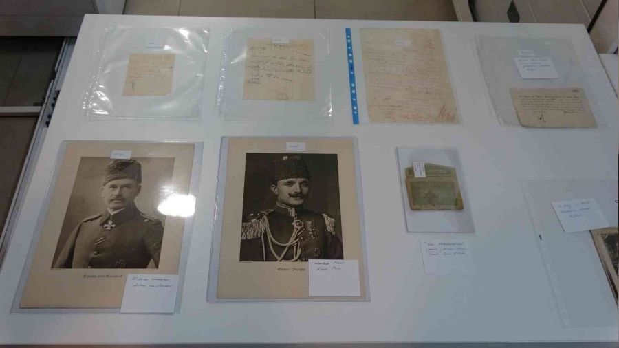 Atat�rk'�n �anakkale Sava�lar�'nda verdi�i emirlerin �slak imzal� dok�manlar�