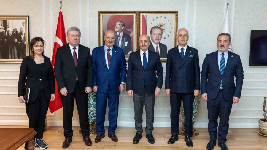 ATO Bakan, Bakan Bilgin'i ziyaret etti