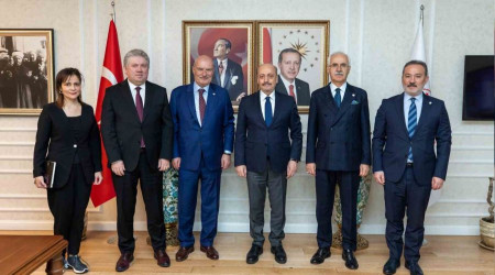 ATO Bakan, Bakan Bilgin'i ziyaret etti