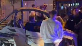 Atv ile yayaya arpt, kaarken yakalanp darp edildi