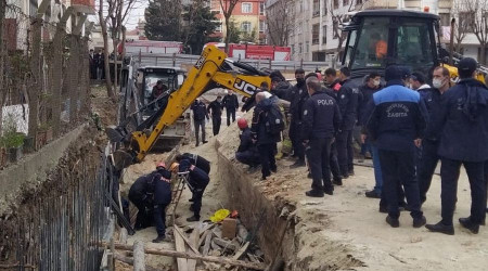 Avclar'da inat alannda gk: 2 ii toprak altnda kald