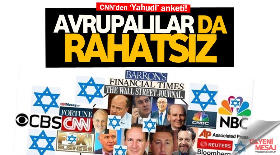 Avrupal�lar da Yahudilerin medyadaki etkisinden rahats�z