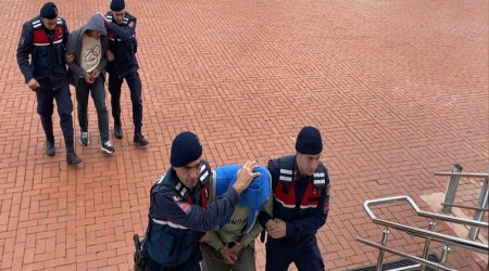 Ayvalk'ta gmen kaaklar yakaland