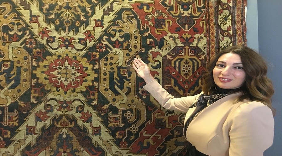 Azerbaycan’ın tarihi halıları sergilendi