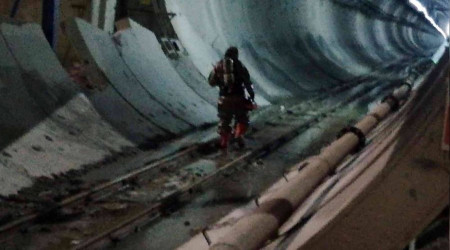 Baraj inşaatında hidrojen sülfür tüpü patladı