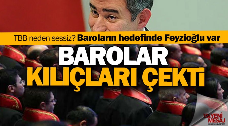 Barolar kılıçları çekti