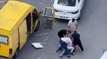 Baakehir'de trafikte yol kavgas