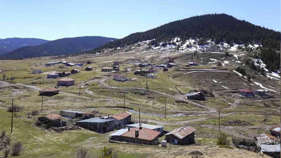 Başkent'in yaylaları havadan görüntülendi