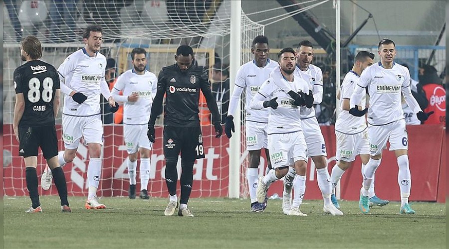 Beşiktaş, Erzurum’da kaybetti