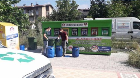 Bir ayda 1 ton bitkisel yağ toplandı