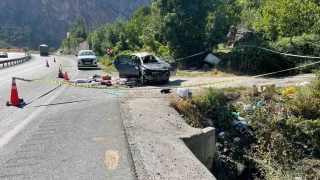 Bitlis'te feci kaza: 10 ya��ndaki �ocuk hayat�n� kaybetti, 3 yaral�