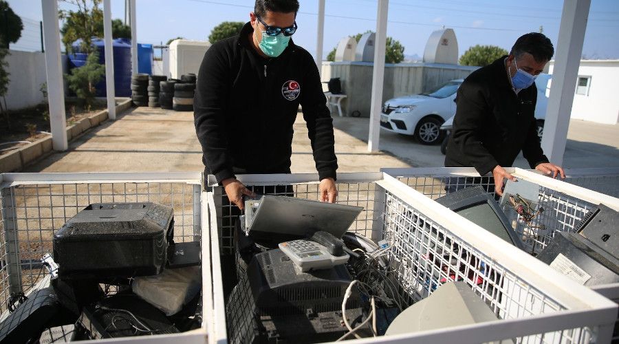 Bodrum'da 850 ton at�k geri d�n���me kazand�r�ld�