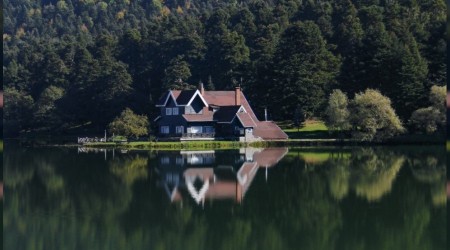 Bolu'da masals sonbahar manzaralar