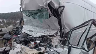 Bolu'da tra arpan minibs kat gibi ezildi: 1 l