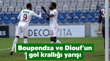 Boupendza ve Diouf'un gol krall yar