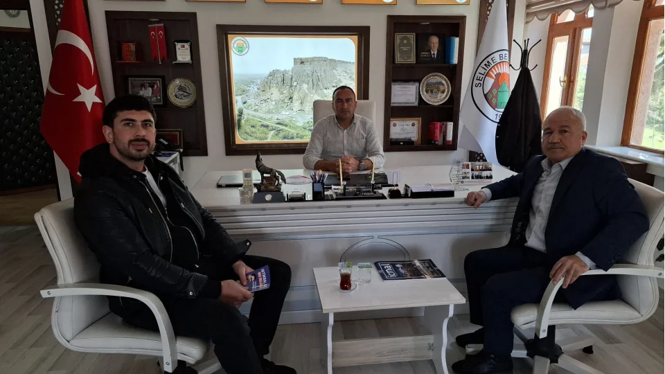 BTP Aksaray te�kilat�ndan Selime Belediyesi�ne ziyaret