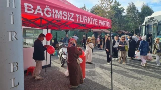 BTP Başakşehir İlçe Başkanlığı’ndan Pazartürk Pazarı’nda stant çalışması