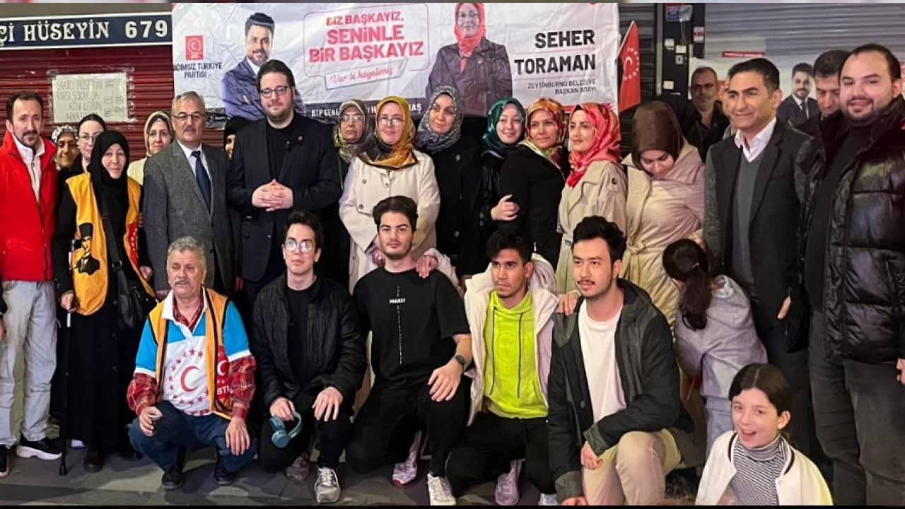 BTP İBB Adayı Cihan Erdoğanyılmaz: Gençler BTP’ye akın ediyor