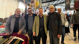 BTP Kartepe Teşkilatı sahada: Ulus Pazarı’nda vatandaşla kucaklaşma