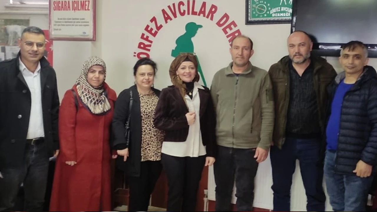 BTP Körfez adayı dernekleri ziyaret etti