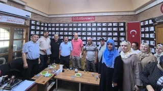 BTP Manisa �l Ba�kanl����ndan anlaml� ziyaret: �ehit aileleri ve esnafla bulu�uldu