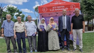 BTP Samsun'da sahaya indi: Bafra'da stant çalışması