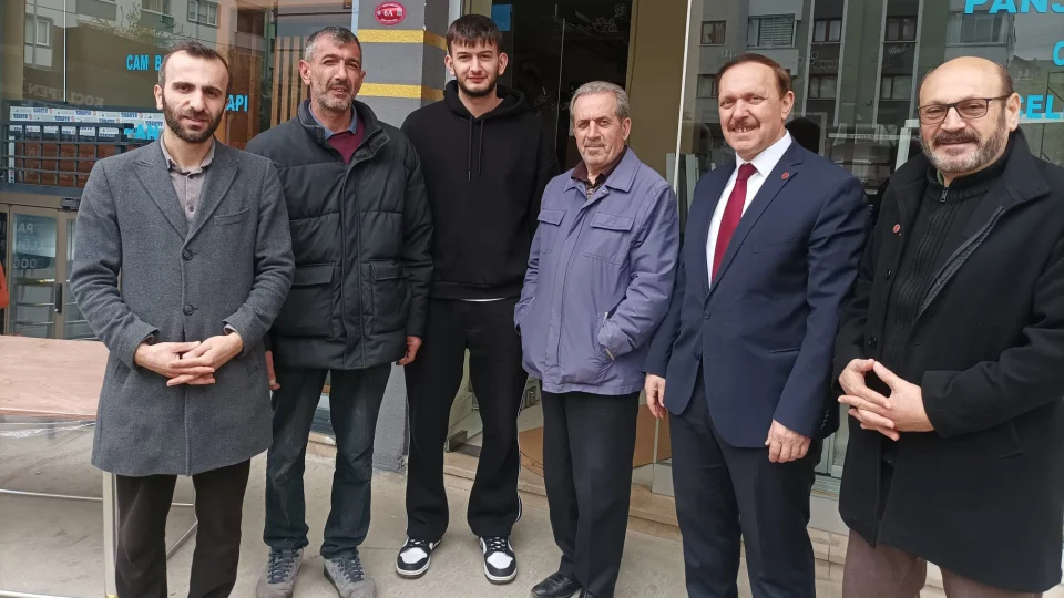 BTP Trabzon Te�kilat�ndan esnaf ziyareti: ��z�m �nerileri sahada anlat�ld�