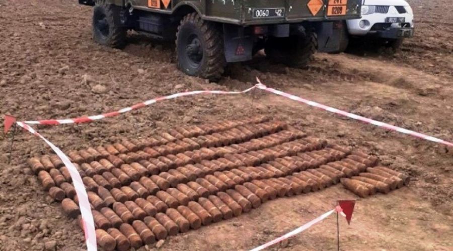 Bu top mermileri 2. Dünya Savaşı'ndan kalma