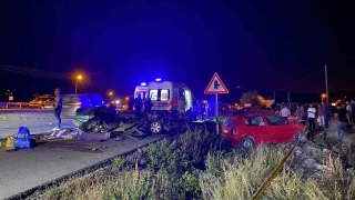 Burdur-Fethiye yolunda feci kaza: 2 ölü, 3 yaralı