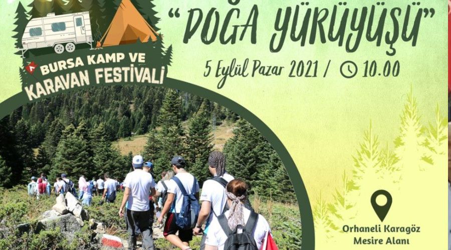Bursa kamp ve karavan festivali başlıyor