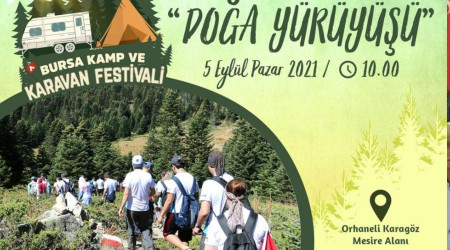 Bursa kamp ve karavan festivali balyor