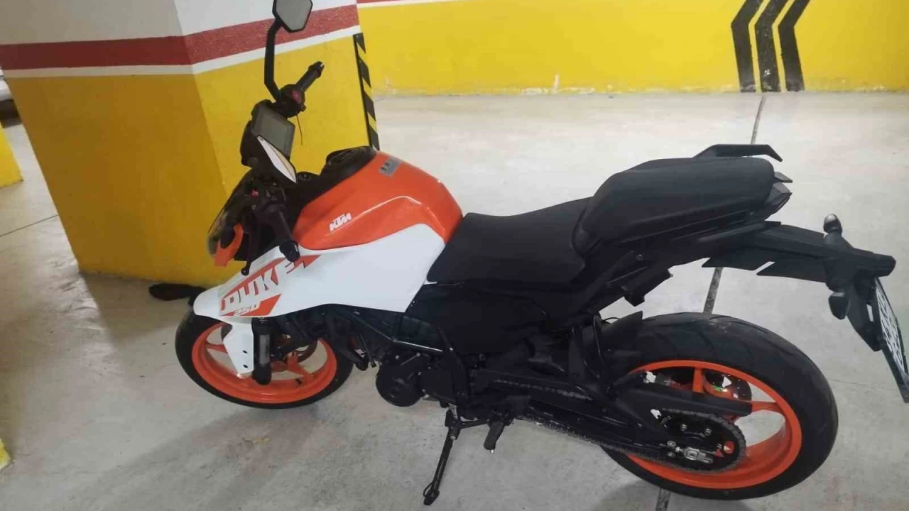 �al�nt� motosiklet GSP takip cihaz�ndan bulundu