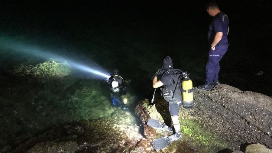 Çanakkale'de dalgıç top mermisi buldu