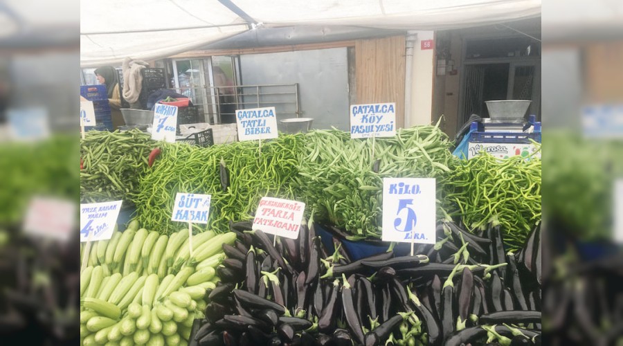 �ar�� pazarda fiyatlar birazc�k d��t�