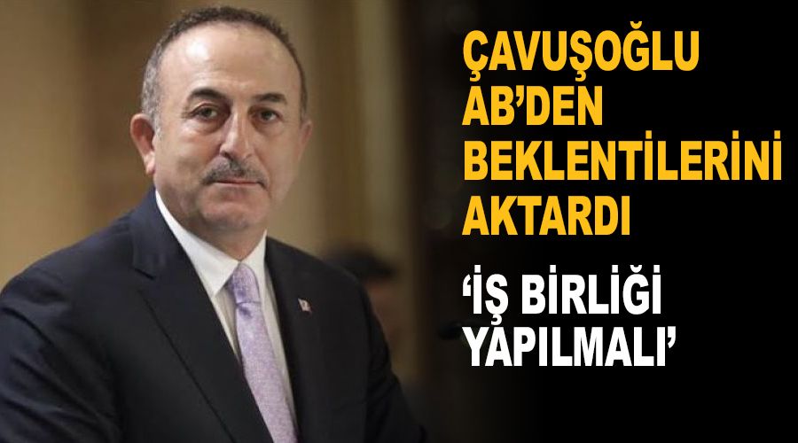 �avu�o�lu AB'den beklentilerini aktard�