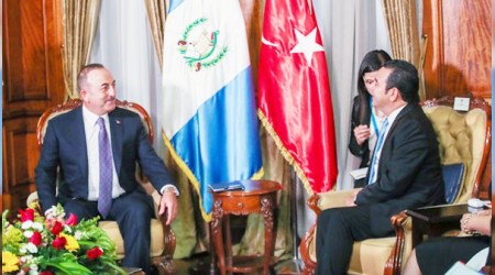 Çavuşoğlu Guatemala'da Büyükelçilik açtı