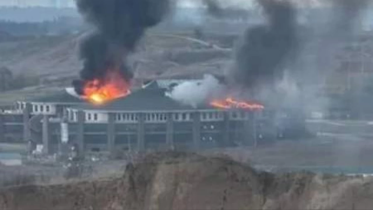 Çeçenistan'da özel kuvvetler okulu İHA'yla vuruldu