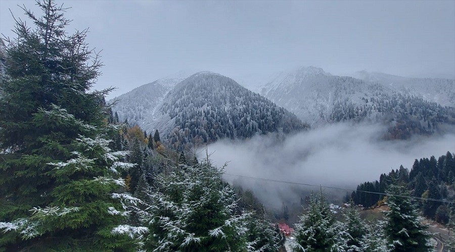 Cennet Rize'ye kar düşmeye görsün
