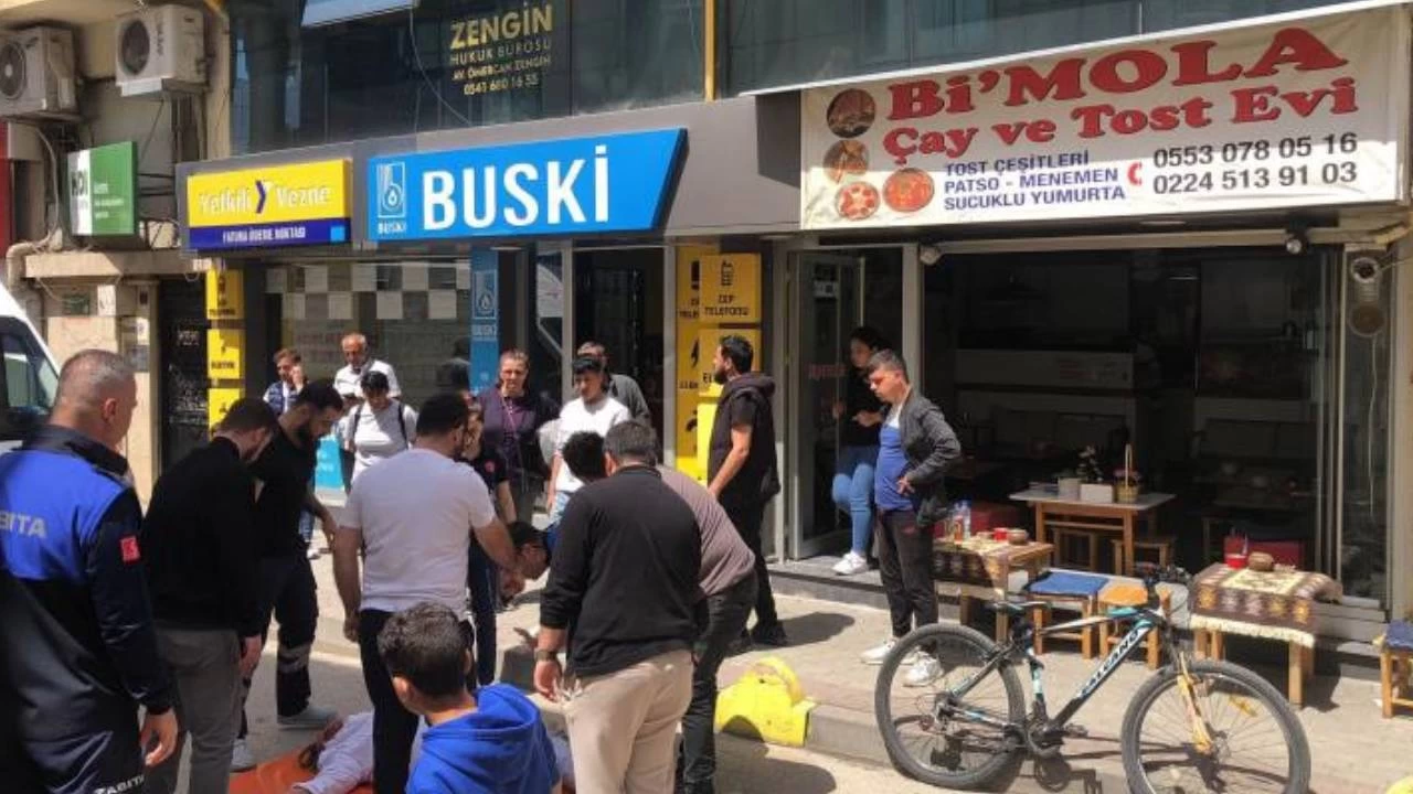 Ceza yiyen işletme sahibi bayıldı