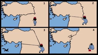 Cihat Yaycı'dan Türkiye’ye karikatürlü bölünme uyarısı