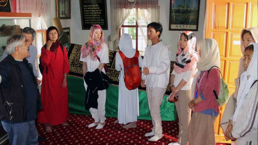 Çinliler Mevleviliği öğrenmek için Muğla'da