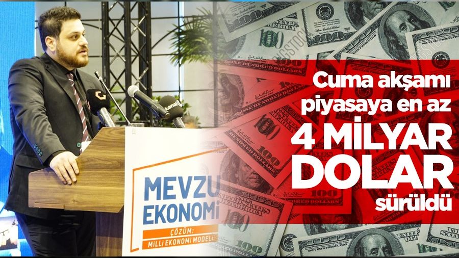 'Cuma akam piyasaya en az 4 milyar dolar srld'